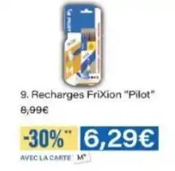 Monop' PILOT Recharges FriXion offre