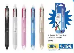 Monop' PILOT Roller Frixion Ball 4 Colors offre