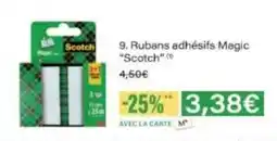 Monop' SCOTCH Rubans adhésifs Magic offre