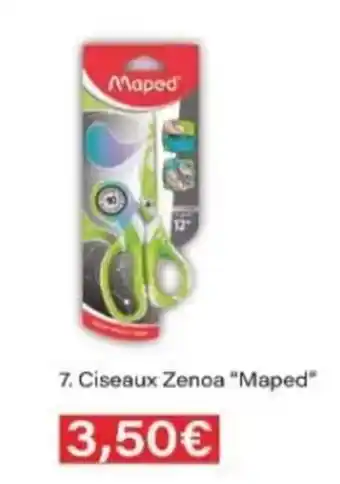Monop' MAPED Ciseaux Zenoa offre