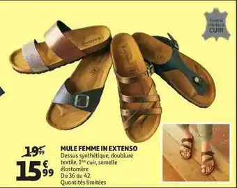 Mule Femme In Extenso