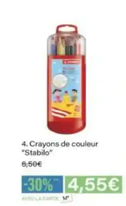 Monop' STABILO Crayons de couleur offre