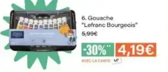 Monop' LEFRANC BOURGEOIS Gouache offre