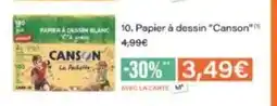 Monop' CANSON Papier à dessin offre