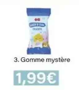 Monop' Gomme mystère offre