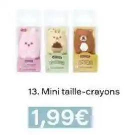 Monop' Mini taille-crayons offre