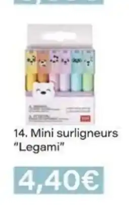 Monop' LEGAMI Mini surligneurs offre