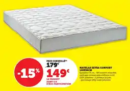 Hyper U Matelas extra confort offre
