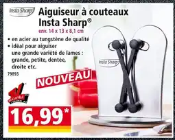 Norma SHARP Aiguiseur à couteaux offre