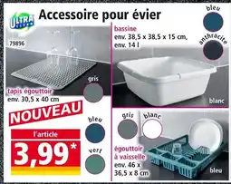 Norma Ultra Clean tapis égouttoir offre
