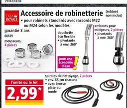 Norma CASA ROYALE Accessoire de robinetterie offre