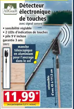 Norma ALLGEAR Détecteur électronique de touches offre