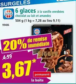 Norma Riva 6 glaces offre