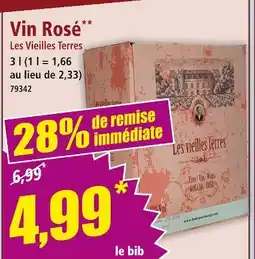 Norma Les Vieilles Terres Vin Rosé offre