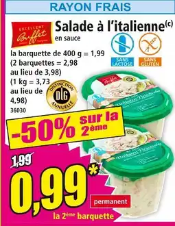 Norma Salade à l’italienne offre