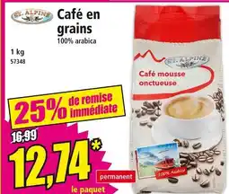 Norma ST. ALPINE Café en grains offre