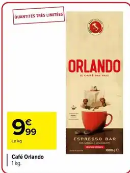 Carrefour Drive Orlando - café offre