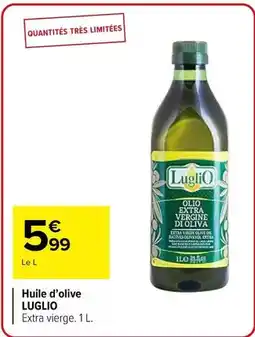 Carrefour Drive Huile d'olive offre