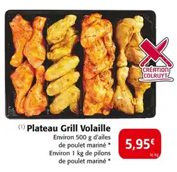 Colruyt Création Colruyt Plateau Grill Volaille offre