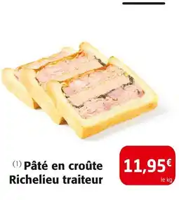 Colruyt Pâté en croûte Richelieu traiteur offre
