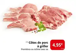 Colruyt Côtes de porc à griller offre
