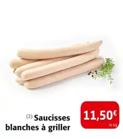 Colruyt Saucisses blanches à griller offre