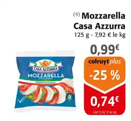Colruyt Casa Azzurra Mozzarella offre