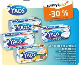 Colruyt NESTLÉ Yaourt à la grecque yaos offre