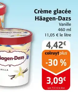 Colruyt Häagen-Dazs Crème glacée offre