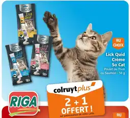 Colruyt Riga Lick Quid Crème offre