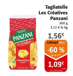 Colruyt Panzani Tagliatelle Les Créatives offre