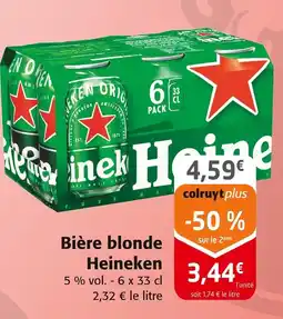 Colruyt Heineken Bière blonde offre
