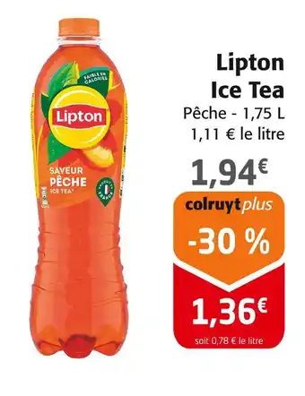 Colruyt Lipton Ice Tea offre