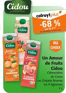 Colruyt CIDOU Un Amour de Fruits offre
