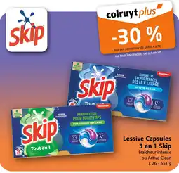 Colruyt SKIP Lessive capsules offre