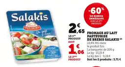 U Express SALAKIS Fromage au lait pasteurisé de brebis offre