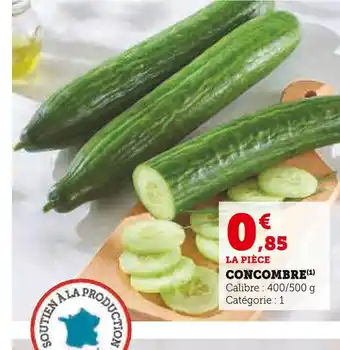 U Express Concombre offre