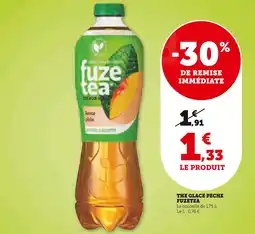 U Express Fuzetea Thé glacé pêche offre