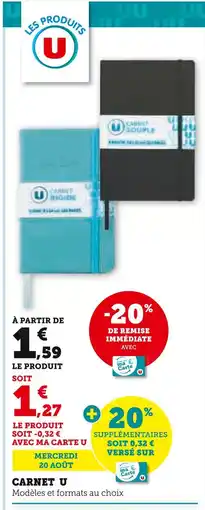 Hyper U U Carnet offre