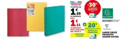 Hyper U EXACOMPTA Large choix Produits gamme Silver offre