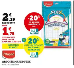 Hyper U MAPED Ardoise Flex offre