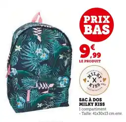 Hyper U MILKY KISS Sac à dos offre