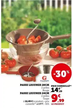 Hyper U Guillouard Passe legumes 20cm offre