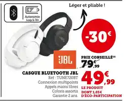 Hyper U JBL Casque Bluetooth offre