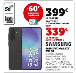 Hyper U SAMSUNG Samsung Galaxy A36 5G offre