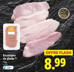 Lidl Escalopes de dinde offre