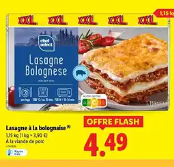 Lidl Chef Select Lasagne à la bolognaise offre
