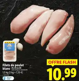 Lidl Filets de poulet blanc offre