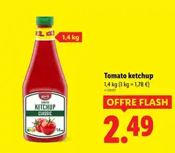 Lidl KANIA Tomato ketchup offre