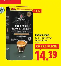 Lidl Café en grain offre